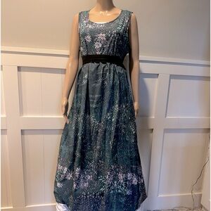 XL Green floral maxi